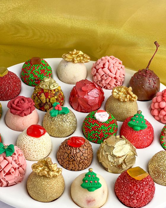 Brigadeiros Natalinos